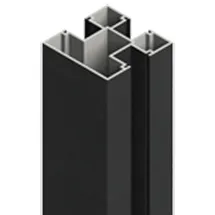 osmo holz OSMO Pfosten Alu TYP D Anthrazit 7x7, 200cm