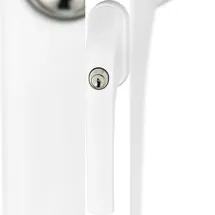 ABUS Fenstergriff FG300 W AL0125 Alu.weiß abschl.ABUS