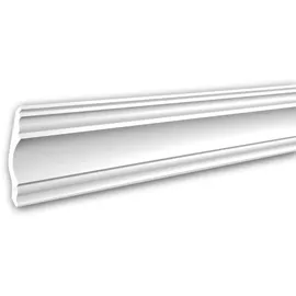 PROFHOME DECOR Eckleiste Polyurethan 200 x 9,8 x 9,8 cm