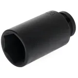 Gedore red Schlagschraubereinsatz, Nuss, 1/2" 12,5 mm Antrieb, 6-kant, SW 30 mm, lang, maschinenbetätigt, Auto/KFZ, R63003015