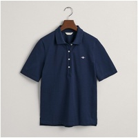 GANT Slim Shield Kurzarm-poloshirt Evening Blue L
