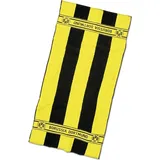 Bertels Borussia Dortmund Duschtuch Blockstreifen