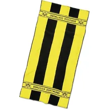 Bertels Borussia Dortmund Duschtuch Blockstreifen