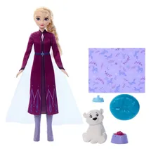 Mattel Disney Elsa-Puppe mit Bär (JFG16)