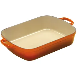 Le Creuset Bratreine 37 x 29 cm Ofenrot