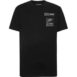 PLEIN SPORT Herren Shirt, Schwarz, 3XL