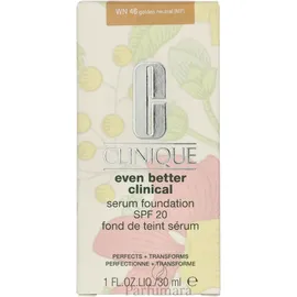 Clinique Even Better Clinical Serum Foundation LSF 20 WN 46 golden neutral 30 ml