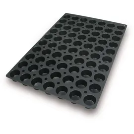Lacor Silikonmini-Muffinform 60 x 40 cm schwarz