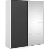 Ebuy24, Kleiderschrank, Schiebetürenschrank Veto B183 (183 x 61 cm)