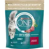 Purina ONE Adult reich an Rind und Vollkorn-Getreide 750 g  Katzenfutter