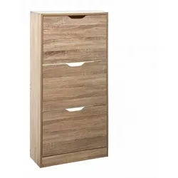 Schuhschrank 5five natürlich Holz (115 x 60 x 24 cm)