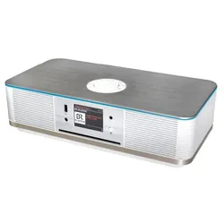 Bluetooth DAB+, FM Radio Internet (Silber) ICD2023WE 