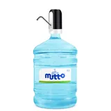 Mutto Wasserpumpe Mutto Premium Quellwasser Weich, 19 Liter inkl. Pumpe (2-tlg) blau
