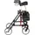 Eschenbach Leichtgewicht Rollator Elan Classic anthrazit/dunkelrot 60 cm
