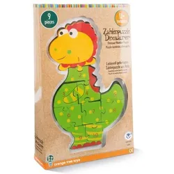 NICI 46016 Zahlenpuzzle Dinosaurier