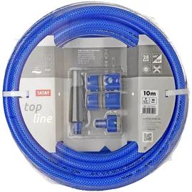 Tatay Gartenschlauch-Set 10 m Ø5/8" 15 mm Blau
