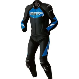 RST Tractech Evo D3O Lederjacke Blau/Schwarz/Weiß XL