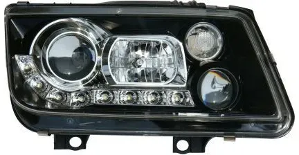 Kristallscheinwerfer für VW Bora - schwarz