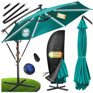 Kesser Ampelschirm Ø 350 cm Grün
