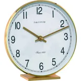 HERMLE 22986-002100 Messing-Stiltischuhr, Gold,