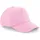 Beechfield Original 5 Panel Kappe Classic Pink One Size
