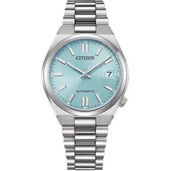 Citizen Herren Armbanduhr NJ0200-50L Automatik Edelstahl