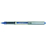 Uni-Ball eye fine UB-157E Tintenroller silber 0,4 mm, Schreibfarbe: blau, 1 St.