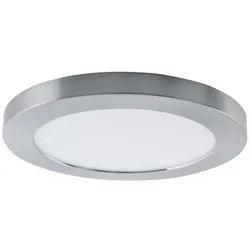 NÄVE LED-Deckenleuchte »BONUS«, ∅xH: 22,5 x 125 cm, Metall/Kunststoff - silberfarben