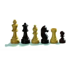 Philos Schachfiguren Barbarossa, Königshöhe 78 mm, gewichtet, in Holzbox