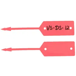 CombiCraft Schlüssel-Tags in rot - 500 Stück