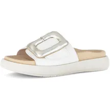 Gabor Pantolette GABOR, Damen, Gr. 43, creme, Schuhe Pantolette