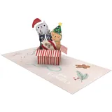 Grafik-Werkstatt Grafik Werkstatt |Pretty Pop-Up Karte | dreidimensional | Weihnachten | frohe Weihnachten
