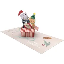 Grafik-Werkstatt Grafik Werkstatt |Pretty Pop-Up Karte | dreidimensional | Weihnachten | frohe Weihnachten