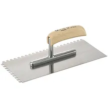 Fortis Glättekelle 280 x 130 mm gezahnt 6 x 6 mm