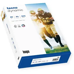 Papyrus Kopierpapier weiß A4 80g Dynamic tecno Packung - Normal/Kopierpapier - 8