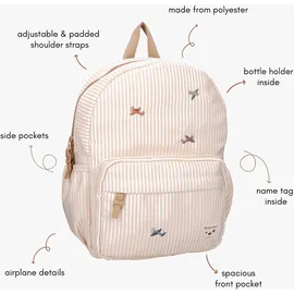 KidzRoom Kinder Rucksack Nostalgia, Beige