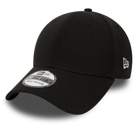 New Era 39Thirty Stretch-Fit Cap - NE Flag schwarz - S/M