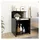 vidaXL Nachtschrank 40 x 35 x 60 cm Schwarz
