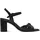 TAMARIS Blockabsatz-Sandaletten Damen Schwarz 39