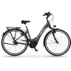 FISCHER City E-Bike CITA 5.0i schiefergrau matt 28 Zoll RH 44 cm 504 Wh 44