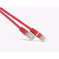 S-Conn cat. 6, S/FTP, 0.5 m Netzwerkkabel rot