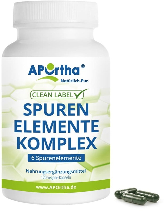 APOrtha® Spurenelemente-Komplex - vegane Kapseln 120 St