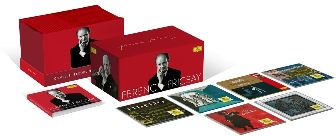 Ferenc Fricsay: Complete Recordings On Dg - Ferenc Fricsay. (CD mit DVD)