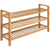 vidaXL Schuhregal 100 x 60 x 27 cm braun