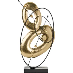 Dekofigur LUSK Metall Gold
