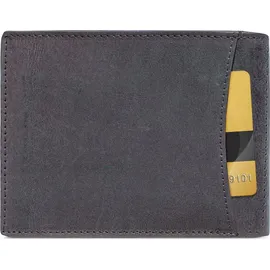ROYALZ Detroit Geldbörse Herren Portemonnaie navy grau