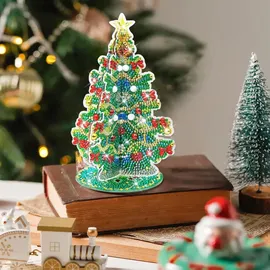 luxuskollektion Diamond Painting Weihnachtsbaum Aufsteller 5D Diamant