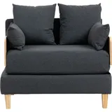 [en.casa] 1-sitzer-schlafsofa Seinlus 81x88x68 cm Dunkelgrau