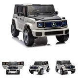 ES-Toys Mercedes EQG AMG Allrad LED-Beleuchtung Fernbedienung weiss