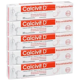 CHEPLAPHARM Arzneimittel GmbH Calcivit D Brausetabletten 100 St